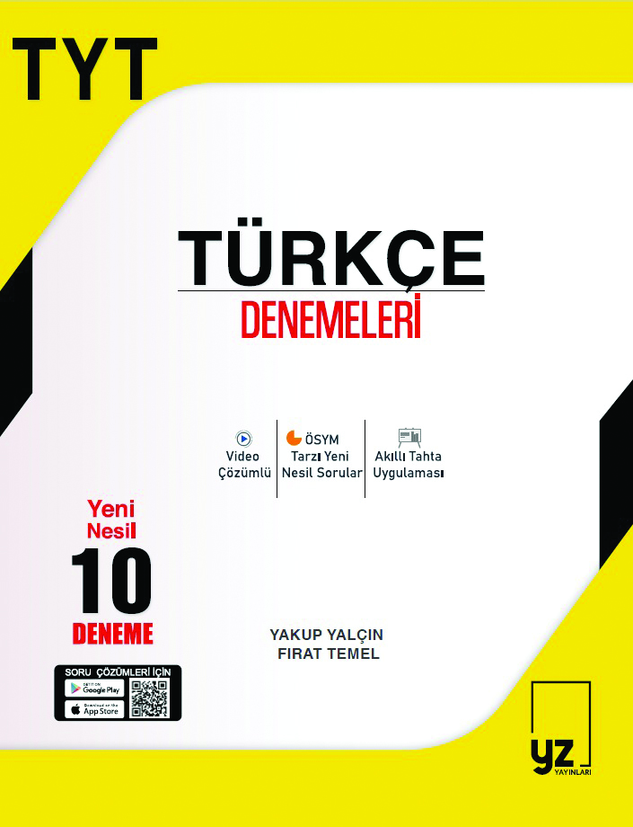TYT Türkçe Yeni Nesil 10 Denemeleri